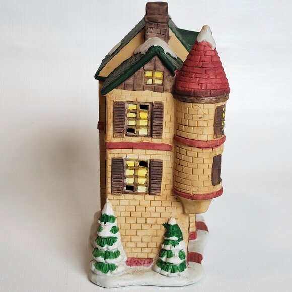 NOMA Dickensville Village DOCTOR OFFICE, WATCH MAKER Lighted House Christmas - Picture 5 of 10